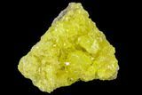 Bright Yellow Sulfur Crystals on Matrix - Bolivia #104767-1